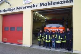 Übergabe Löschfahrzeug LF 8-6