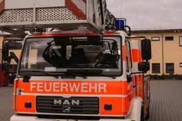 Drehleiter der Feuerwehr