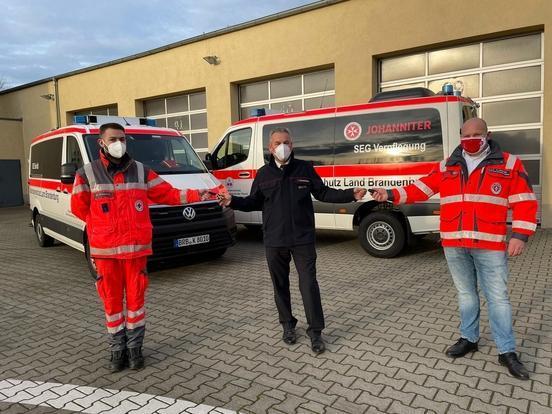 Neue Fahrzeuge für den Katastrophenschutz Brandenburg an der Havel!