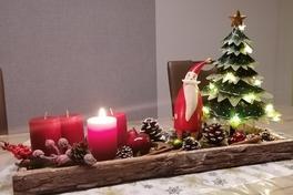 Adventsgesteck