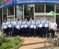 Gruppenbild vor dem BBW