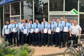 Gruppenbild vor dem BBW
