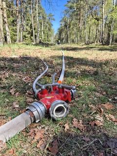 Verteiler im Gras