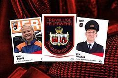 Freiwillige Feuerwehren der Stadt Brandenburg an der Havel bekommen eigenes Stickeralbum