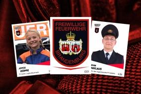 Freiwillige Feuerwehren der Stadt Brandenburg an der Havel bekommen eigenes Stickeralbum