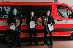 Neue Brandmeisteranwärter für Brandenburg a. d. Havel