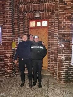 Vor der alten Feuerwache