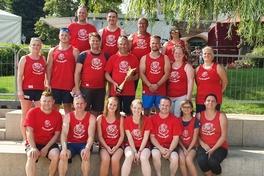 Fire Dragons Siegen beim Drachenbootrennen zum Havelfest