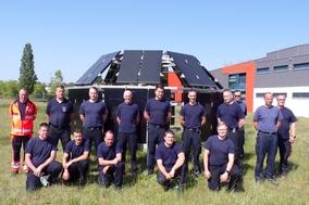 Objektbegehung bei der Firma Oxford PV