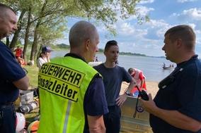 H: Person-im-Wasser/EIS