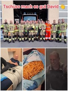 Collage zum Abschied eines Kollegen