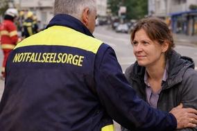 Notfallseelsorger bei der Arbeit