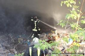 B- Brand Gebäude groß