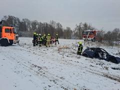 Außenaufnahme am Feld