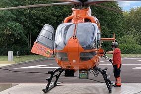Einweihung des sanierten Landeplatzes am Marienberg
