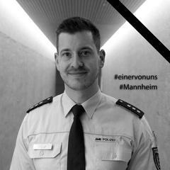 Polizist Gedenkfoto