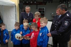 Einweihung Feuerwehrgerätehaus in Schmerzke