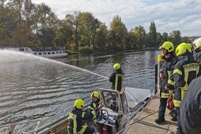 Ausbildung am Rettungsboot