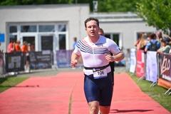 Ein weiterer Kollege beim Zieleinlauf