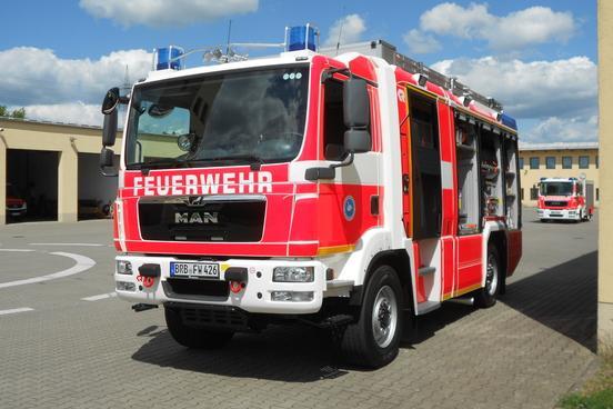 Neues Löschfahrzeug  für die Freiwillige Feuerwehr Kirchmöser 