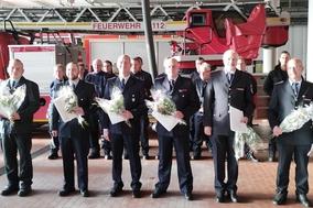 Beförderungen bei der Feuerwehr