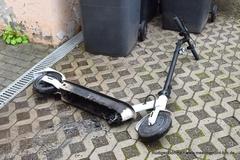 angebrannter E-Roller