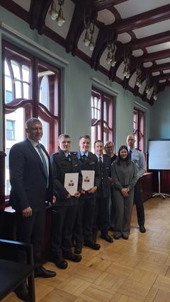 Feierliche Ernennung bei BG