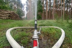 Kreiselpumpe in Aktion