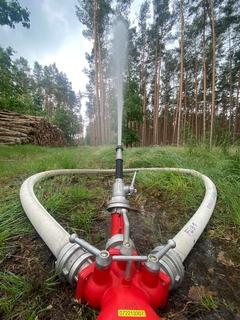 Kreiselpumpe in Aktion
