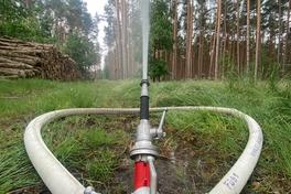 Kreiselpumpe in Aktion