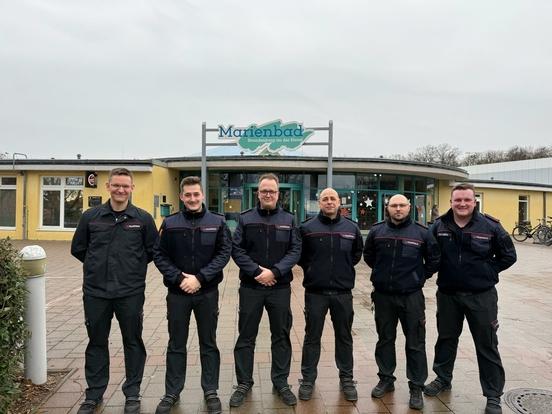 Gruppenbild vor dem Marienbad