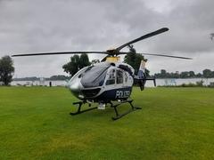 Hubschrauber am Beetzsee