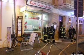 Brand Gebäude 